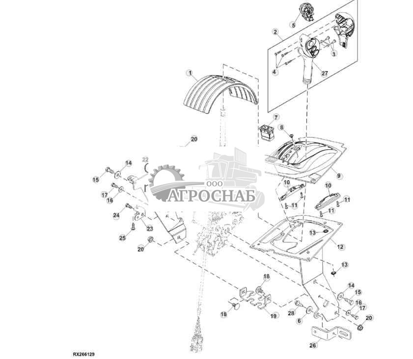 Переключатель, 5-диапазонный, APQ 